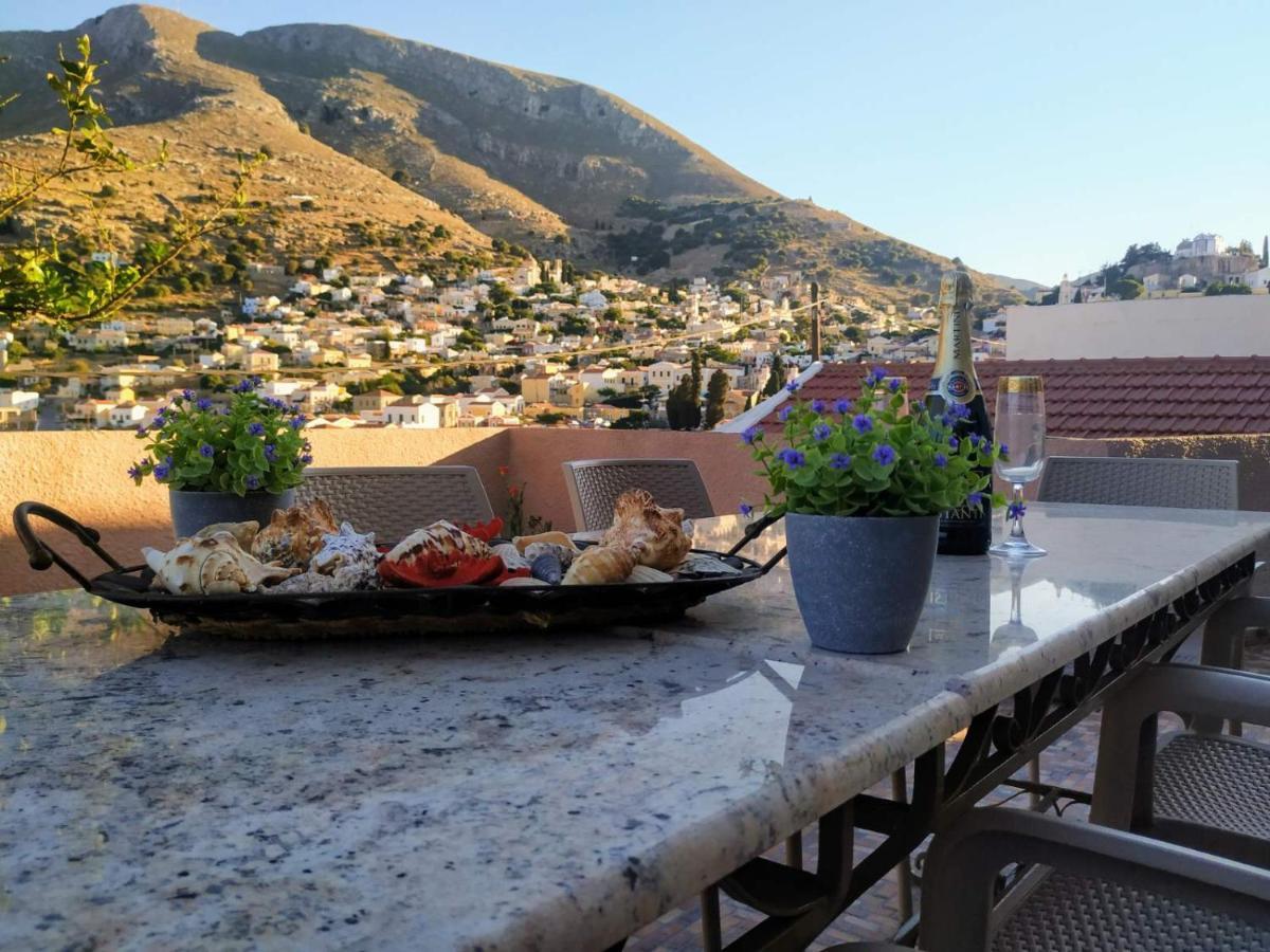 Vila Elion Myloi Symi Exterior photo